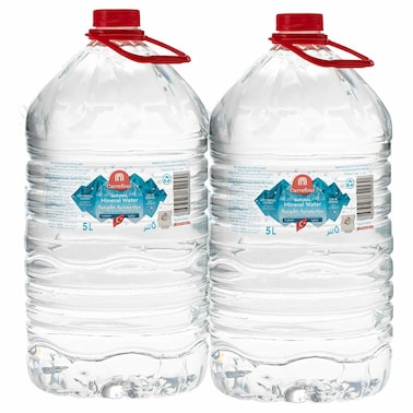 Carrefour Low in Sodium Natural Mineral Water, 5L Pack of 2