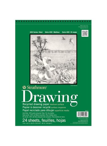 Strathmore DRAW REC 400 14X17 SB 24SH(12)