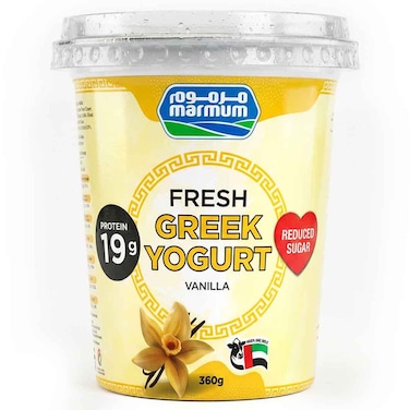 Marmum Fresh Greek Yogurt Vanilla, 360g