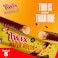 Twix Caramel Wafer Rolls 5 Wafers, 22.5g Pack of 2