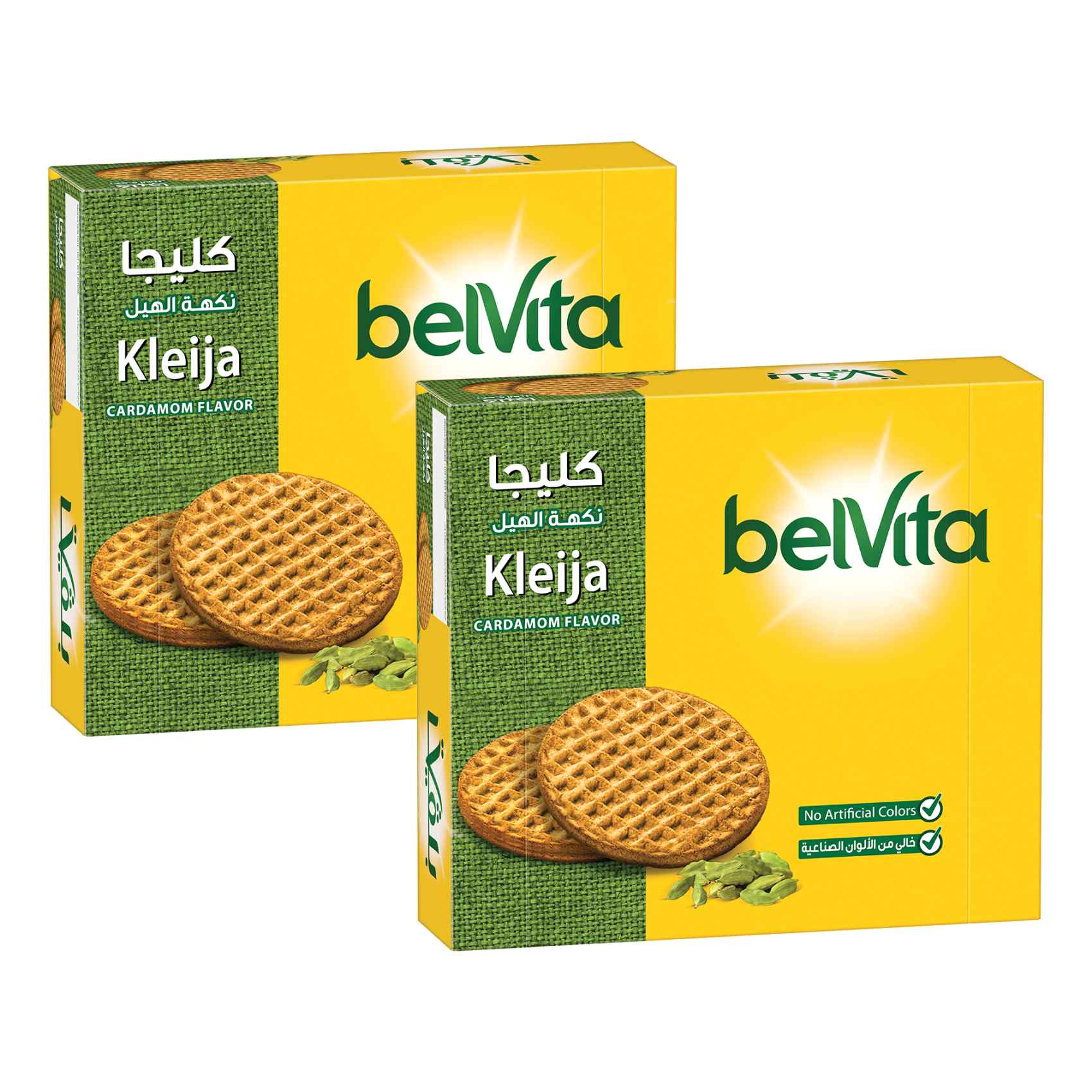 Belvita Kleija Cardamom Flavour Biscuits, 56g Pack of 2