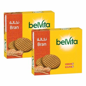 Belvita Bran Biscuits, 56g Pack of 2