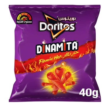 Doritos Dinamita Flamin' Hot Tortilla Chips, 40g