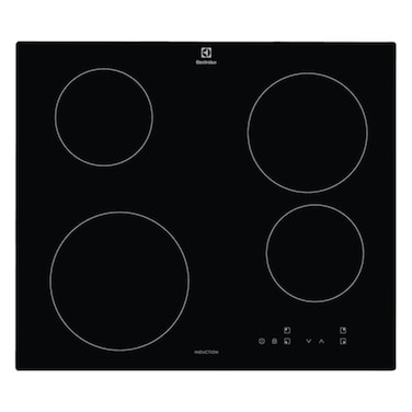 Electrolux UltimateTaste 300 4 Cooking Zone Induction Hob LIB60420CK, 60 cm, Glass, Black