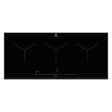 Electrolux 3 Cooking Zone Built-in Induction Hob EIT913, 6900 W, 90 cm, PowerBoost Function, Black