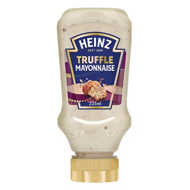 Heinz Truffle Mayonnaise Top-Down Squeeze Bottle 225ml