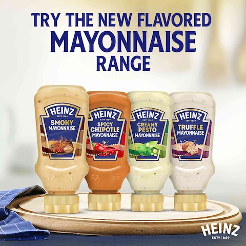 Heinz Smoky Mayonnaise Top-Down Squeeze Bottle 225ml