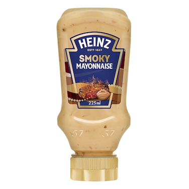 Heinz Smoky Mayonnaise Top-Down Squeeze Bottle 225ml