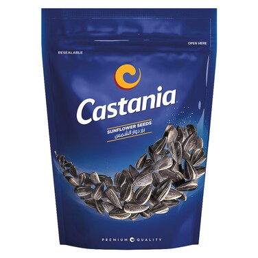 Castania Salt and Vinegar Sunflower Seeds, 150g Pack of 2
