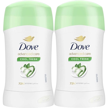 Dove Antiperspirant Deodorant Stick Cool Fresh Soft 40g Pack of 2