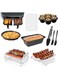 Basket Air Fryer Accessories, Set of 9 Fit for Dual Air Fryer DZ201, DZ401 &amp; Most 8 Quart - 10 Quart and Larger Dual Zone Air Fryer, Include Cake Pizza Pan, Rack &amp; Skewer