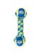Zeus K9 Fitness by Zeus Double Tennis Ball Rope Dumbbell - Medium - 6.35 cm