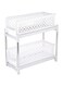 Madisaa Portable 2-Tier Basket Drawers for Kitchen and Bathroom