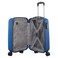 Skybags Zap 4 Wheel Luggage Hard Trolley Nautic Blue 66cm