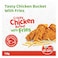 Al Ain Chicken Bucket with Fries, 1kg