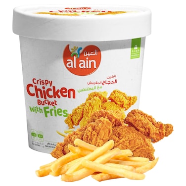Al Ain Chicken Bucket with Fries, 1kg
