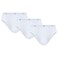 Men John Gladstone Classic Fit Brief, JGMBW-02, White, M, Pack of 3