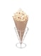 Restaurantware Conetek 10-Inch Eco-Friendly Finger Food Cones: Perfect for Appetizers - Food-Safe Paper Cone with Bamboo Print Styling Disposable and Recyclable 100-CT Restaurantware