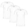 Men John Gladstone Round-Neck T-Shirt, JGTR-07, White, M, Pack of 3