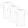 Men John Gladstone Round-Neck T-Shirt, JGTR-07P, White, 3XL, Pack of 3