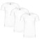 Men John Gladstone Round-Neck T-Shirt, JGTR-07P, White, 4XL, Pack of 3