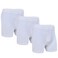 Men John Gladstone Classic Fit Shorty, JGS-12, White, XXL, Pack of 3