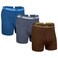 Men John Gladstone Boxer Briefs, JGMB507, Multicolor, XL, Pack of 3