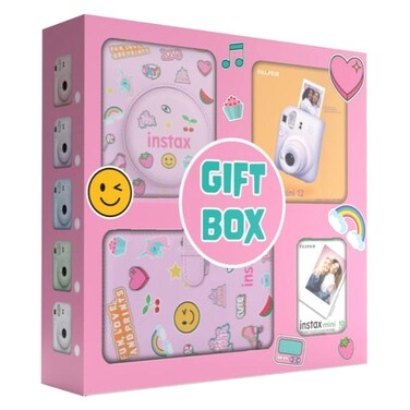 Fujifilm Instax Mini 12 Camera Gift Box Lilac Purple