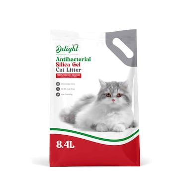 Delight Silica Antibacterial Cat Litter 8.4L