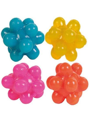 Trixie Rubber Balls with Bumps Toy for Cats 4pcs