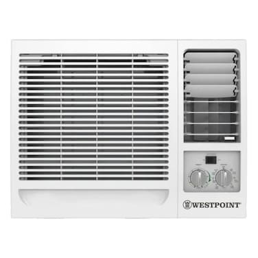 Westpoint 18000 BTU T3 Rotary Window Air Conditioner WWT-1823LTYA, , 3 Fan Speed Level, 3 Cooling Mode, R410A Refrigerant, White, 1.5 Ton