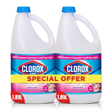 Clorox Liquid Bleach Floral Scent 1.89L Pack of 2