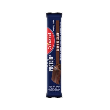 Canderel Dark Chocolate with Whey Protein No Added Sugar 30g
