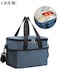 Portable Picnic Basket Large Capacity Lunch Bag Picnic Cooler Bag Insulated Picnic Basket, Picnic Cooler, Oxford Cloth Crossbody Portable Outdoor Picnic Bag Picnic Supplies Camping Accessories