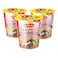 Lucky Me! Go Cup Jjamppong Spicy Seafood Flavour Instant Noodle Soup, 70g Pack of 3