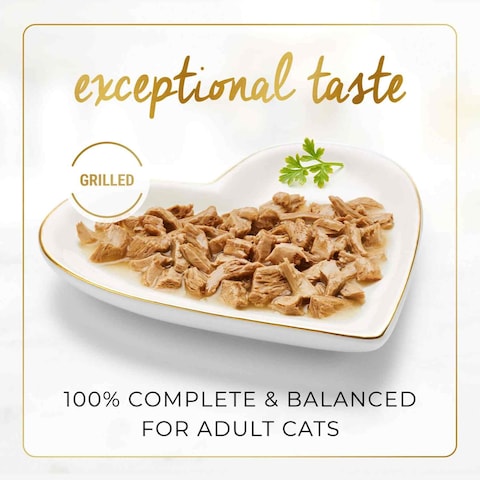 Purina Fancy Feast Classic Pate Grilled Liver and Chicken Feast in Gravy Cat Food, 85g