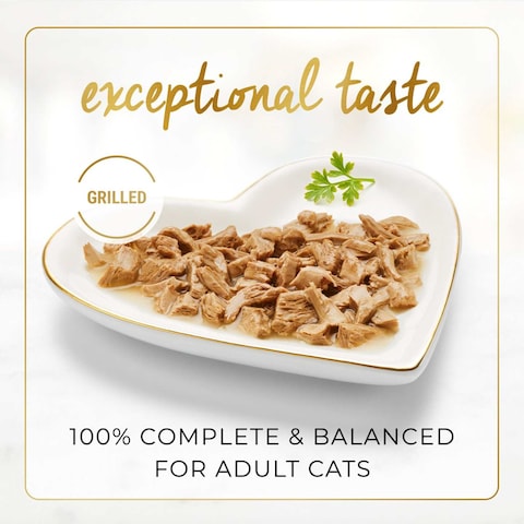 Purina Fancy Feast Grilled Tuna Feast in Gravy Cat Food Can, 85g