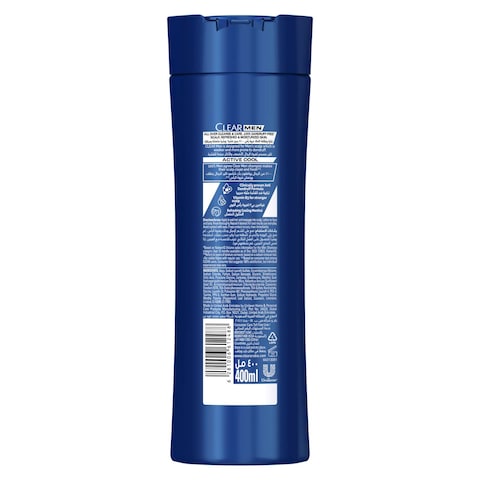 Clear  3 in 1 Shampoo For Men Active Cool 400ml