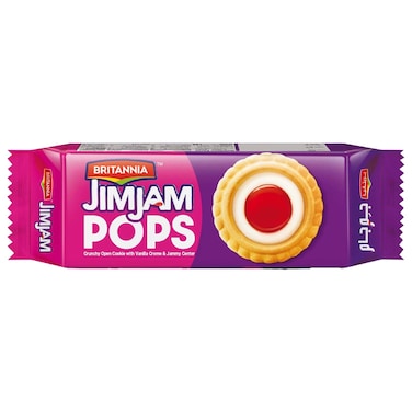 Britannia Jim Jam Pops Cookies, 70g