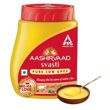 Aashirvaad Svasti Cow Ghee, 500ml