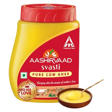 Aashirvaad Svasti Cow Ghee, 200ml