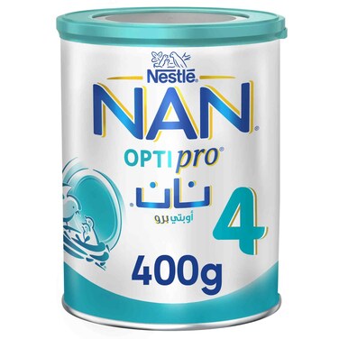 Nestle NAN Optipro 4 Growing-up Milk for Children 3 Years Onwards With 2&rsquo;FL &amp; BL Probiotic 400g