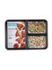 Secret 3 Divided Cookie Sheet &acirc;&euro;&ldquo; Non-Stick Baking Tray, Multi-Section Pan for Cookies, Biscuits &amp; Roasting, Oven-Safe Kitchen Bakeware