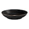 Porcelain Embossed Soup Bowl Black 20cm