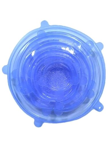 Dubai Gallery 6-Piece Fresh Food Keeping Container Set Blue