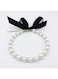 PETFAVORITES Ombre Pearls Dog Necklace Collar Jewelry for Small Dogs Puppy - Bling Rhinestones Cat Wedding Collar for Pets - Cute Teacup Chihuahua Yorkie Girl Clothes Costume Outfits Accessories