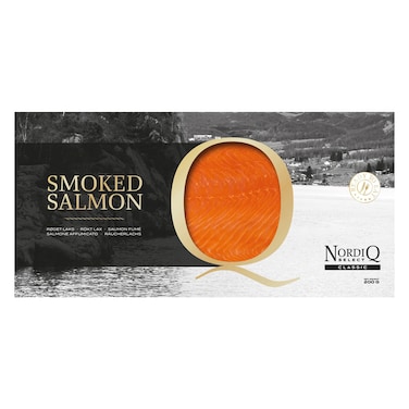 NordiQ Select Classic Cold Smoked Salmon, 200g