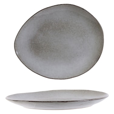 غريس دو تومب طبق  18×22 سم -  رمادي