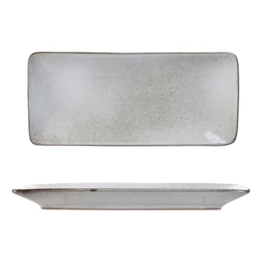 طبق مستطيل 10 × 22 سم