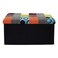 Foldable Patchwork Storage Bench Medium